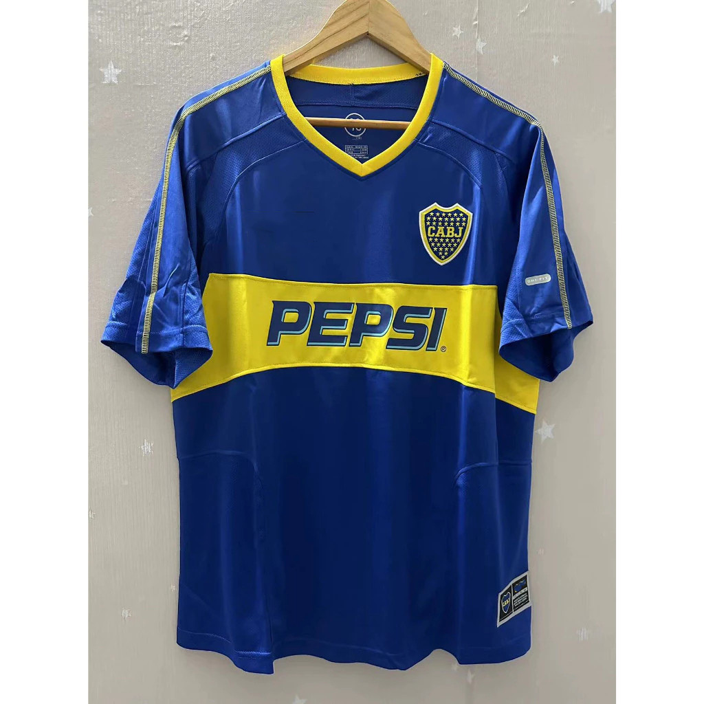 คุณภาพสูง 2003/04 ซีซั่น BK Youth Home Retro Jersey Riquelme # 10
