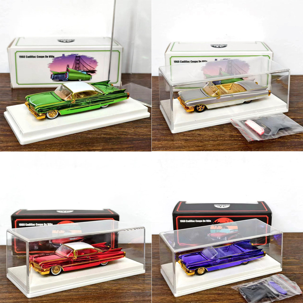 [คลังสินค้าพร้อม] Mechanic Mechanic Mechanic 1: 64 1960 Cadillac Diwei American Classic Car Big Rock