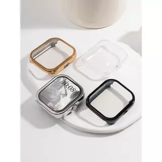 คลุมทั้งหมดป้องกันหน้าจอสําหรับ GOOJODOQ สมาร์ทวอท์ช FB058 Soft TPU All-Around ป้องกันกันชนฝาครอบอุปกรณ์เสริม