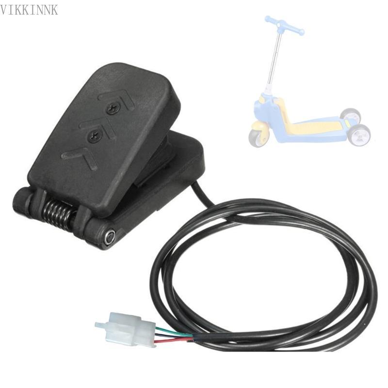 VIKK Go Kart ไฟฟ้าจักรยานสกู๊ตเตอร์เบรคเท้าเหยียบคันเร่ง Ebikes รถสามล้อไฟฟ้า Accelerator เหยียบควบค