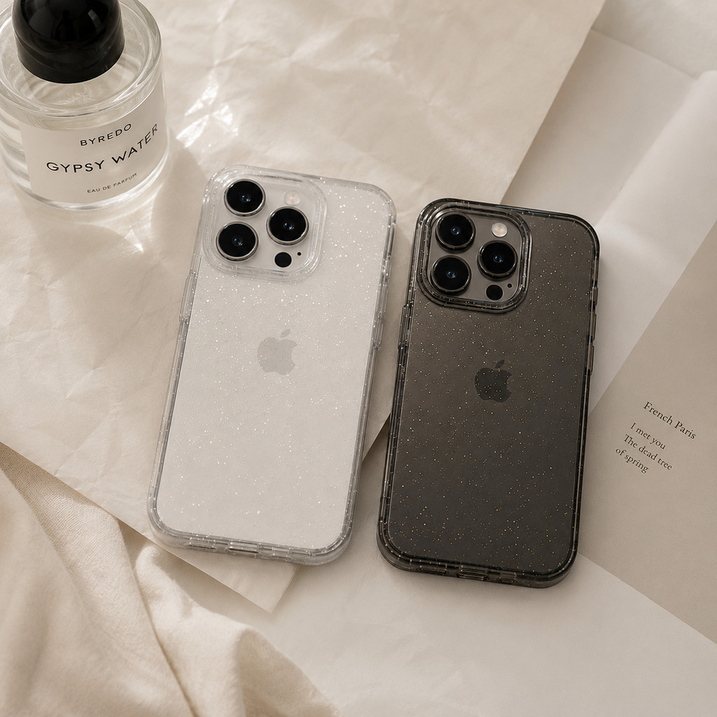 เคสโทรศัพท์เหมาะสําหรับRedmiโปร่งใสGlitterกรณีShock-Resistantเลนส์เหมาะสําหรับRealme C75 4G/5G/C63 4