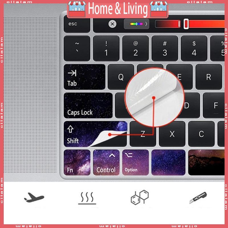 CI Keyboard Cover Stickers for macair Laptop PC Keyboard Computer Standard Letter