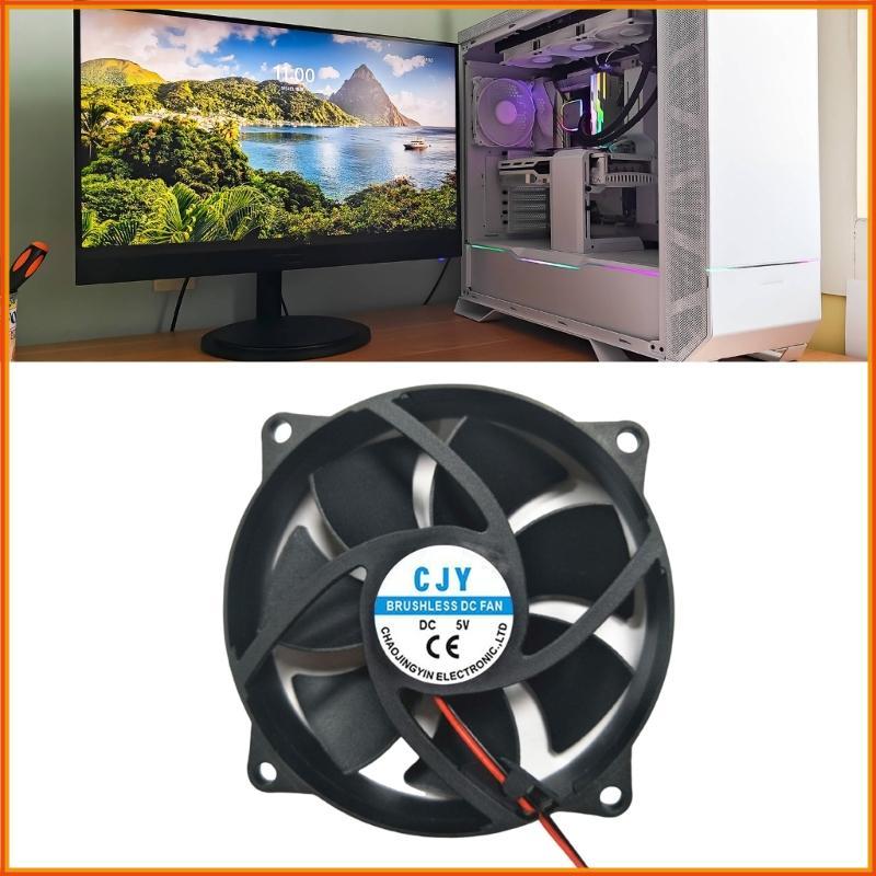 90mm Quiet Computer Case Fan 5V/12V/24V Cooling Fan Heat Dissipation For Gaming PC