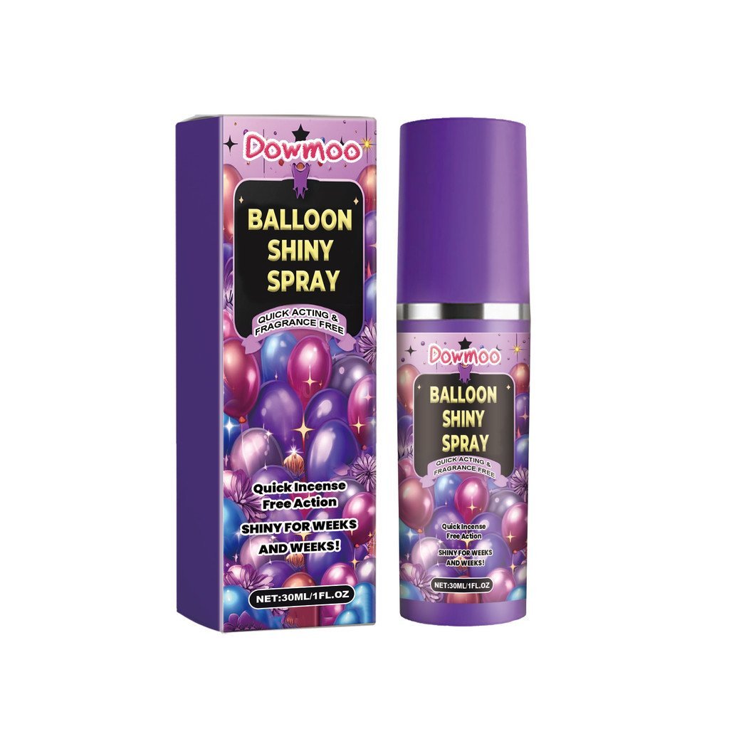 Texture Balloon Glossy Surface Anti-Oxidation Spray dowmoo Spray Glossy Shiny Atmosphere Ballo
