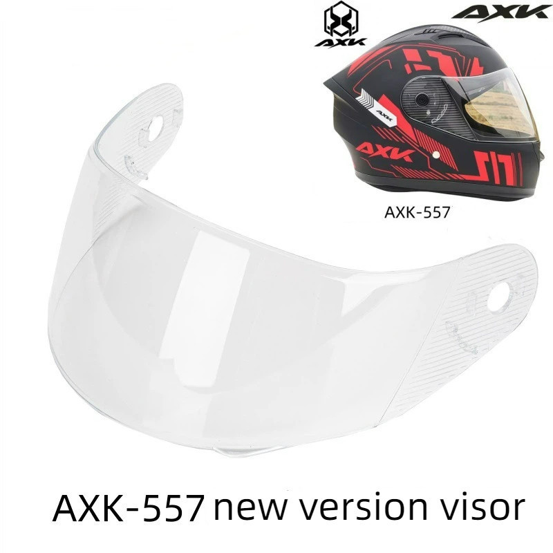 เลนส์หมวกกันน็อค AXK AXK-557 Visor หมวกกันน็อคเต็มใบ เลนส์พิเศษ เลนส์เดิม