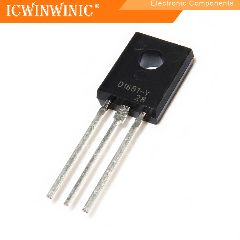 5 ชิ้น 2SD1691-Y D1691-Y D1691 TO-126 ส่วนประกอบอิเล็กทรอนิกส์