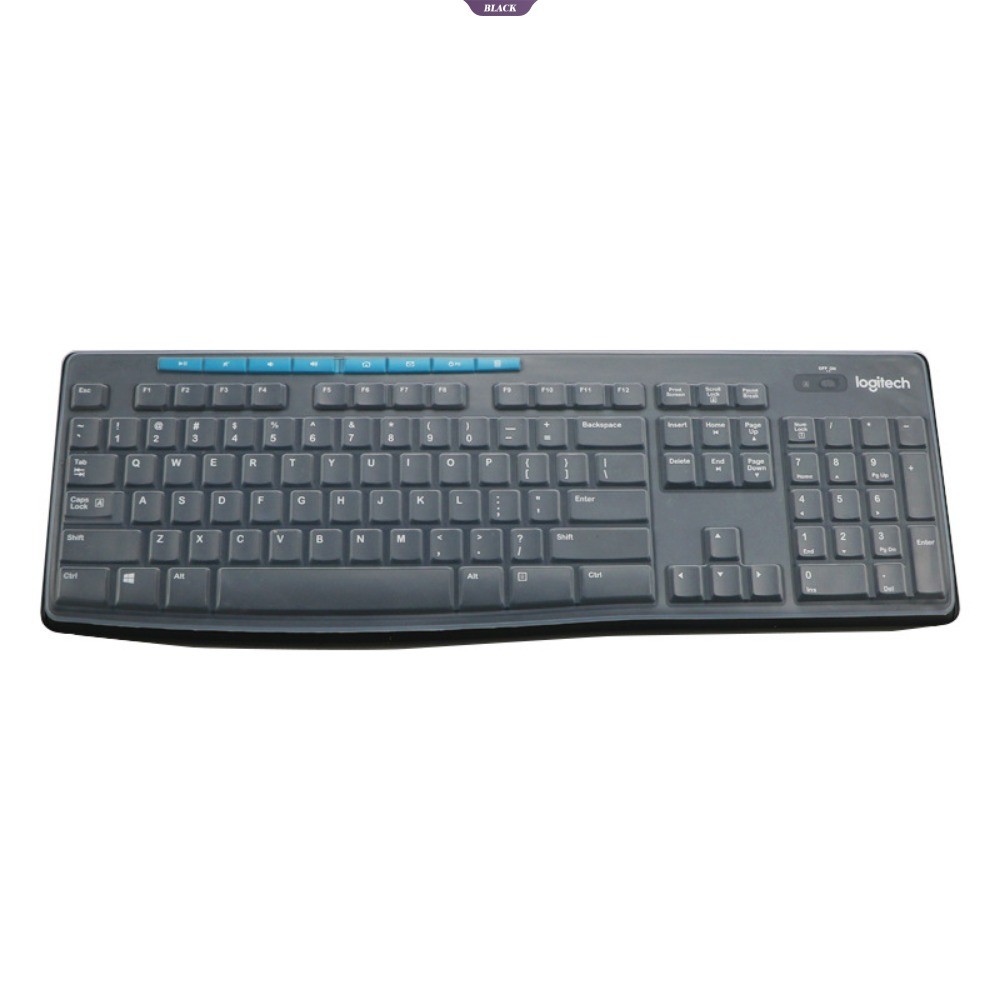 ฝาครอบแป้นพิมพ์ซิลิโคนสําหรับ Logitech MK295 MK275 MK200 MK260 MK270r K270 แป้นพิมพ์กันฝุ่น/ฝาครอบแป