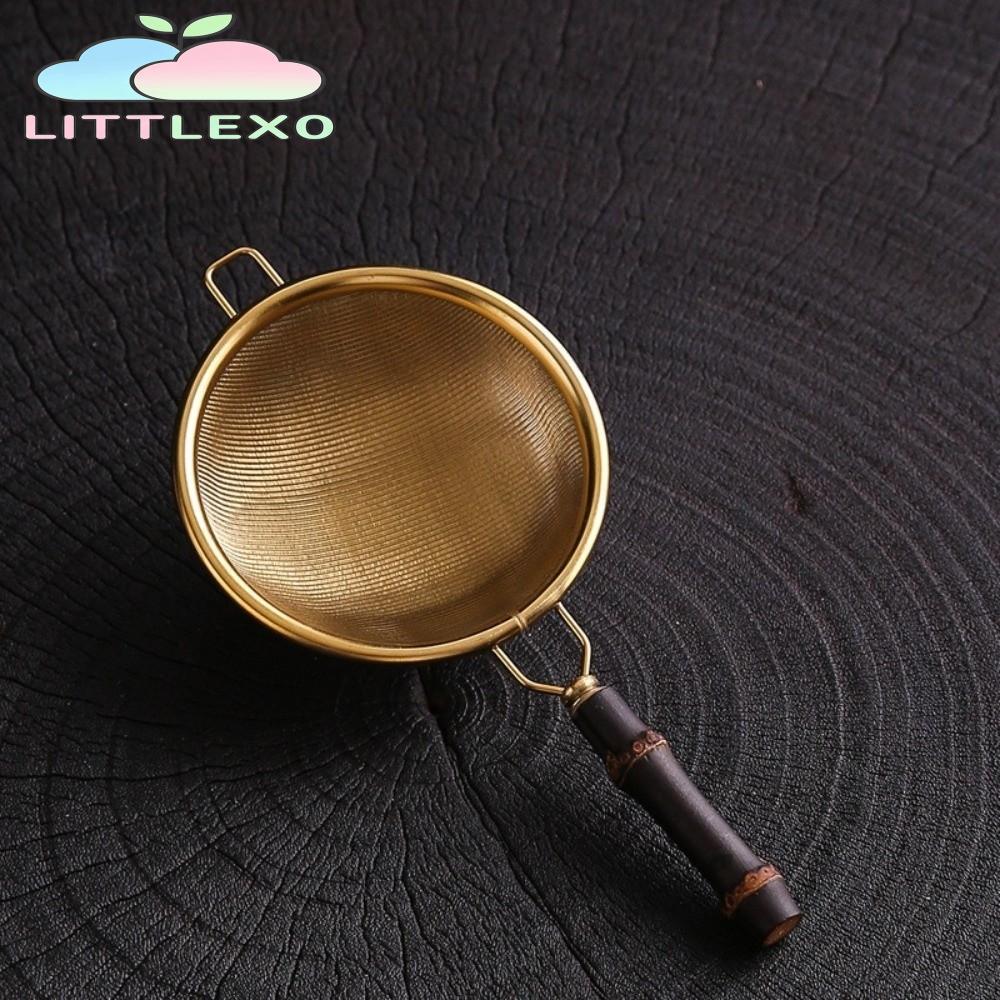 LITTLEX Fine ตาข่ายกรอง,สนิมสแตนเลส Matcha Sifter, Very Fine ตาข่ายทําความสะอาดง่ายอาหารขนาดเล็กสําหรับห้องครัว