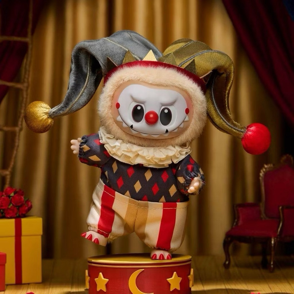 Super Secret/Secret-Labubu WHY SO SERIOUS Series-Vinyl​ Plush​ Pendant​​ เช็​คการ์ด​ ของแท้​​ พร้อมส