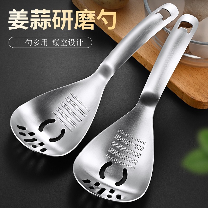 Preferred#Ginger Grinder for Home Use, Garlic Masher, Ginger Puree Maker, Rice Paste Spoon, Multi-Fu