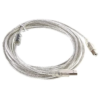 🚀ส่งเร็ว🚀 สาย USB V2.0 3แบบ Printer , AM/AF ต่อให้ยาว ,AM/AM ผู้ผู้ Cable USB Version 2.0 สีฟ้า Glink