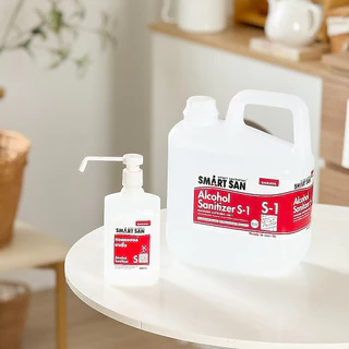 แอลกอฮอล์ฆ่าเชื้อ สมาร์ท ซาน เอส-1 (แกลลอน 5 ลิตร) : Saraya Smart San Alcohol Sanitizer S-1 5L