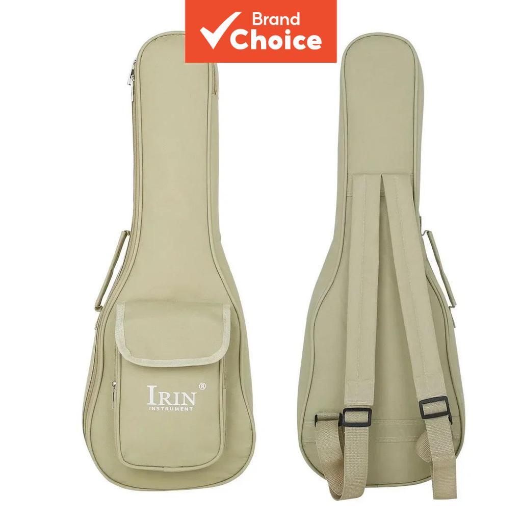 IRIN 21/24 นิ้ว Ukulele กระเป๋ากันน้ํา Oxford Case, 13 มม.หนา Padding สําหรับ 4 สายกีตาร์ฮาวาย, Tote กระเป๋าเป้สะพายหลังพร้อมสายปรับได้