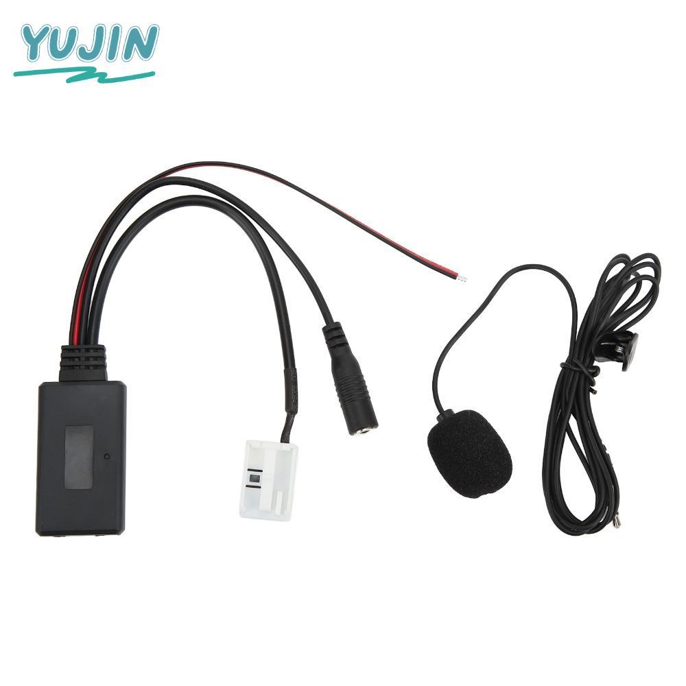 YUJIN AUX ในสาย, 12pin ปลั๊กบลูทูธอะแดปเตอร์บลูทูธ 5.0 โมดูล,เปลี่ยน MP3 เพลงสําหรับ RCD300 RCD310 R
