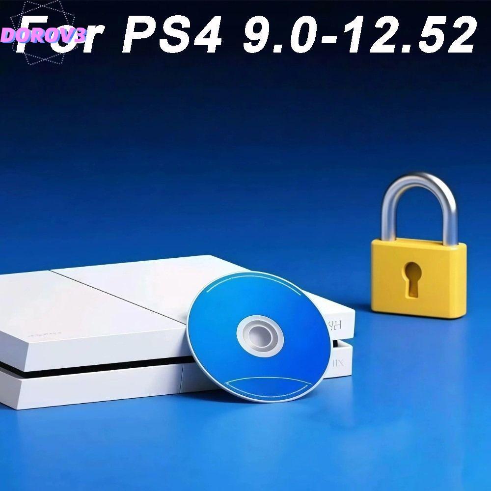 DOROV3 BD-JB Disc, สําหรับ Firmware 9.0-12.52 เล่นสํารองเกม All-in-One Jailbreak Disc, 1 Click Boot 