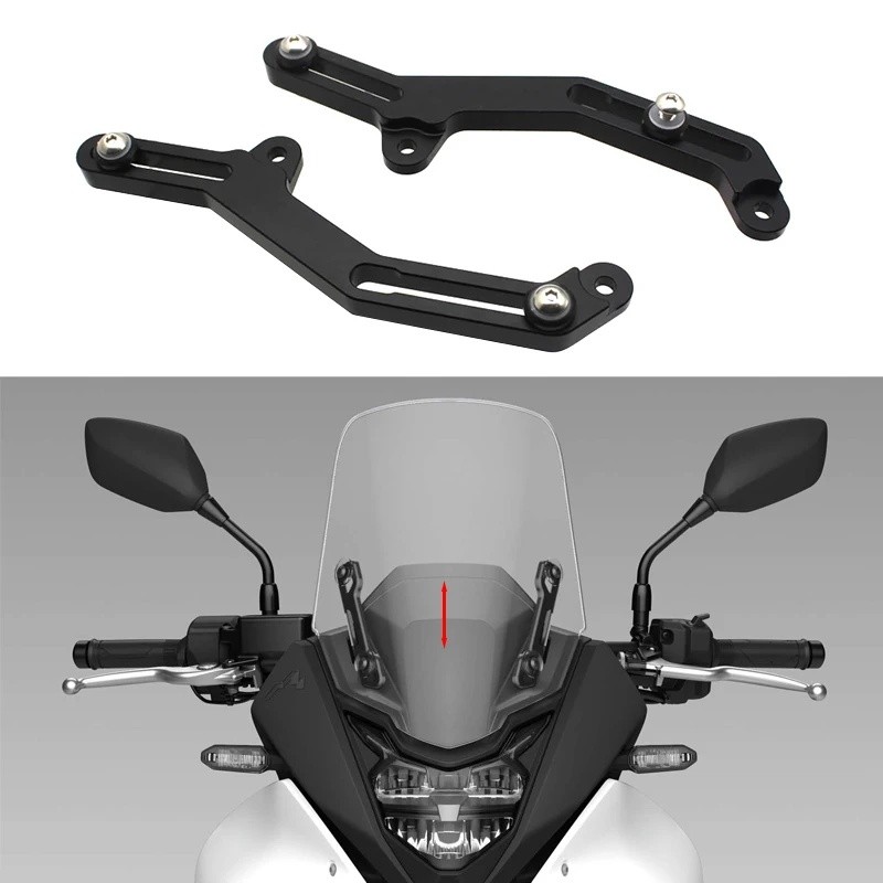 2024 สําหรับHonda XL750 Transalp 750 XL 750 TRANSALP750 2023 กระจกรถจักรยานยนต์ปรับAirflowปรับกระจก