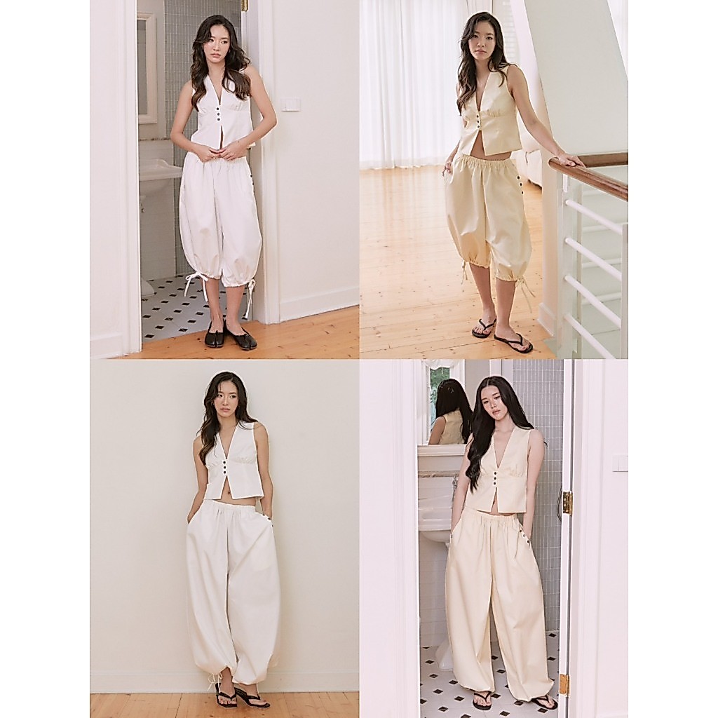 Roomry.n -  Luna Pants กางเกงทรงบอลลูน