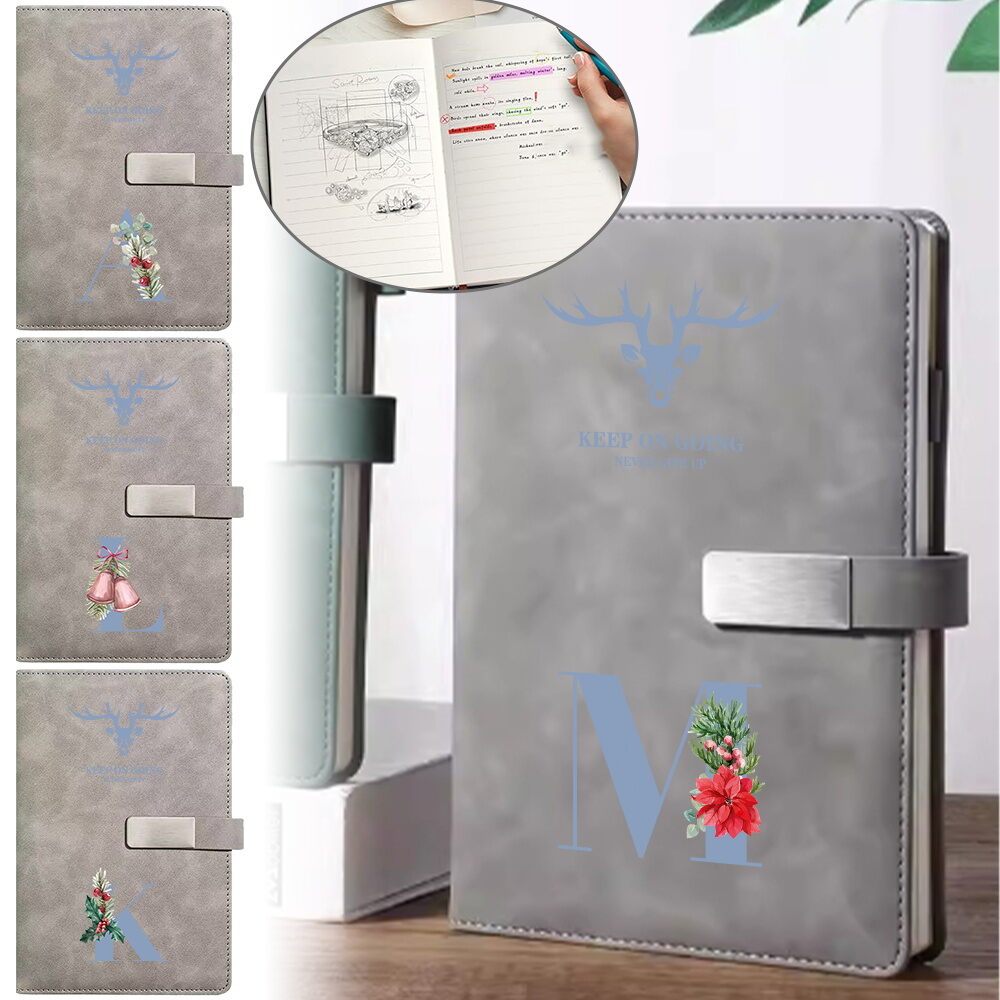 Study A5 Notebook Snap พร้อมปิดแม่เหล็กสํานักงานธุรกิจสมุดบันทึกนักเรียนกระดาษหนาปรับแต่ง