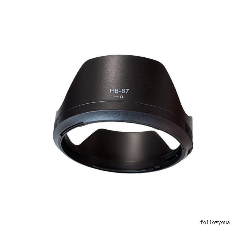 Fol Lens Hood HB87 เลนส์กล้องแบบพลิกกลับได้ Sun Shade Replacement Protective