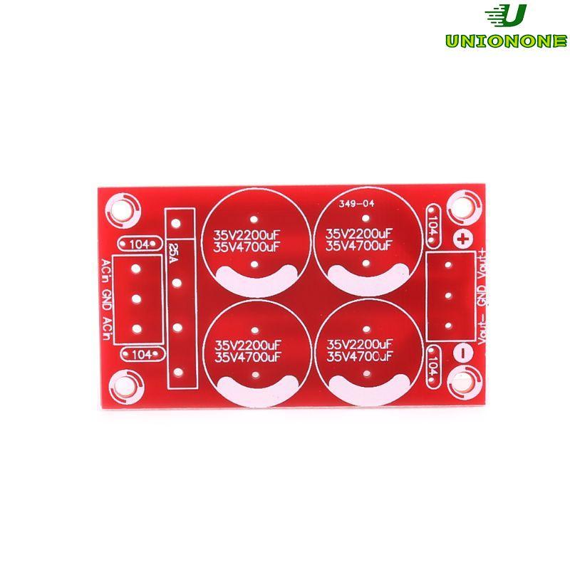 ONE Rectifier Filter Power Supply Board บวกแรงดันไฟฟ้าเชิงลบ Dual Power PCB B