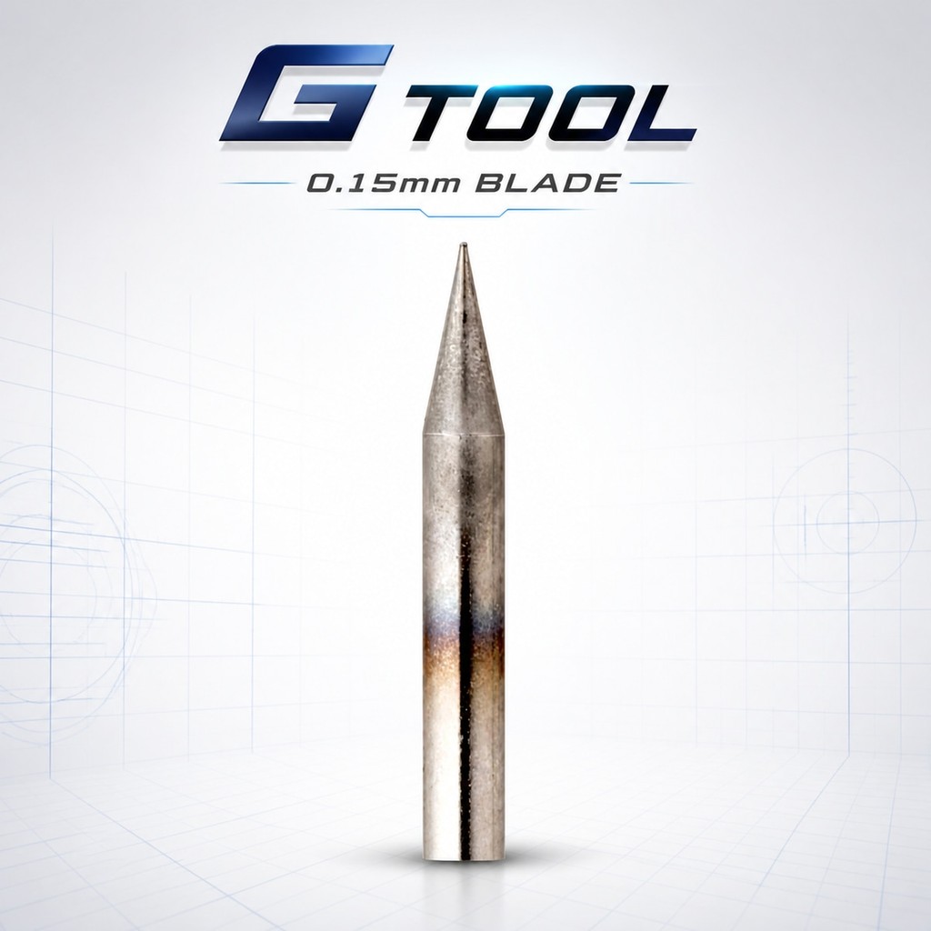 ใบมีดสำรอง GSI Creos GT-65F 0.15mm สำหรับ Mr. Line Chisel เซาะร่องโมเดล