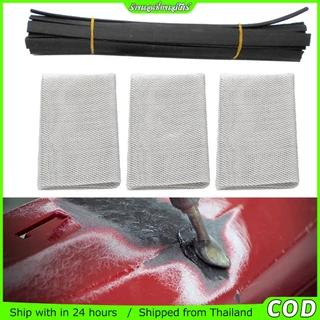 10pcs แท่งเชื่อมพลา+3 ตาข่ายซ่ สติกซ่อมกันชน ABS/PP/PVC/PE