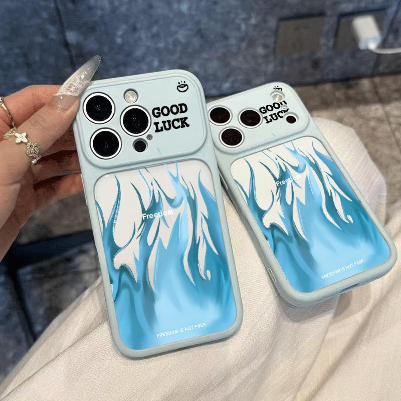 เคส 2-in-1 สีฟ้าอ่อน เคส 2 ชั้นเฉพาะสําหรับ iPhone 17 Pro Max 13