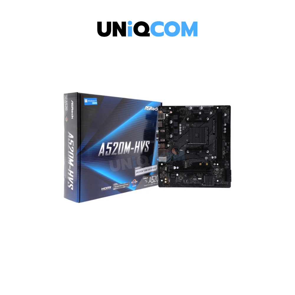 ASROCK Mainboard (AM4) A520M-HVS