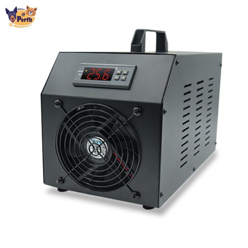 Perfk Aquarium Water Chiller Long-Lasting Aquarium Chiller Cooling Machine Single-Button Appliance T
