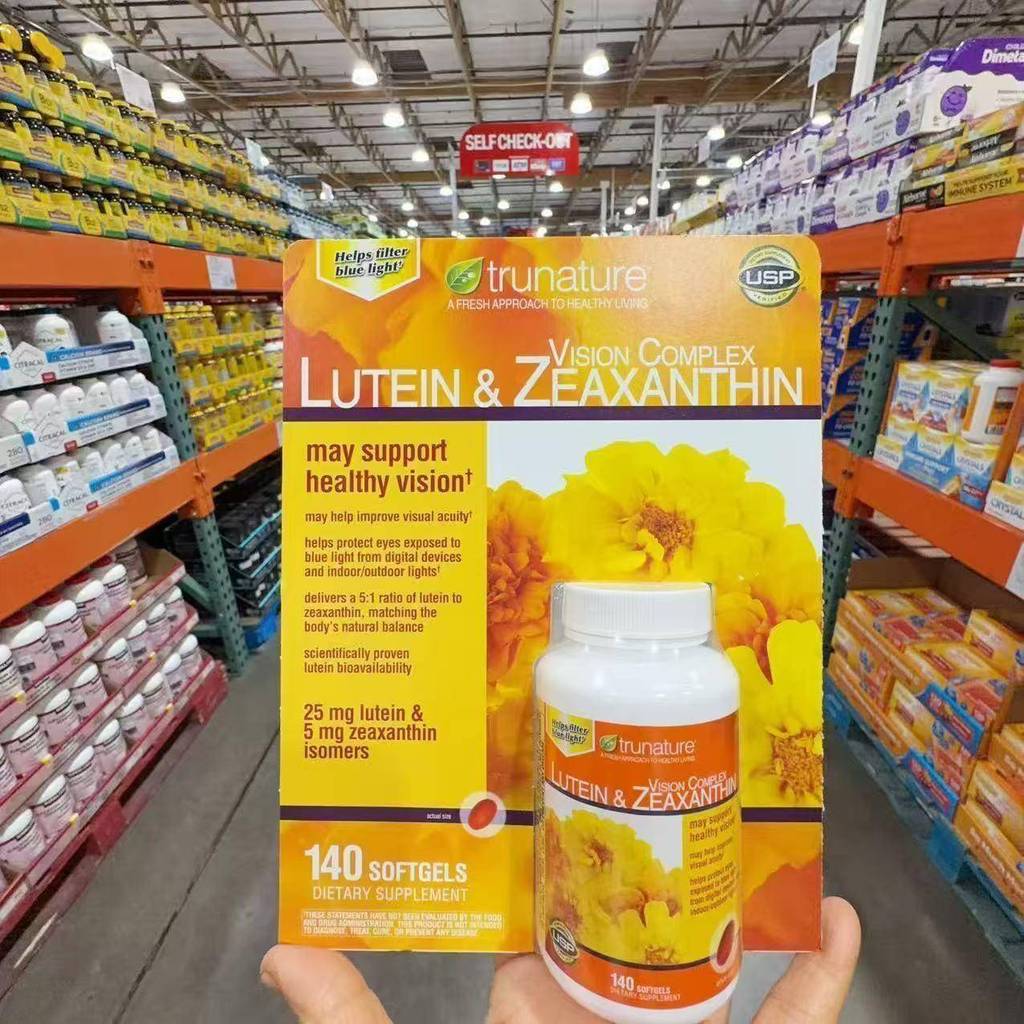 Trunature Lutein 青少年25มก.ข้าวโพด黄质140粒Spot Trunature Lu20260722