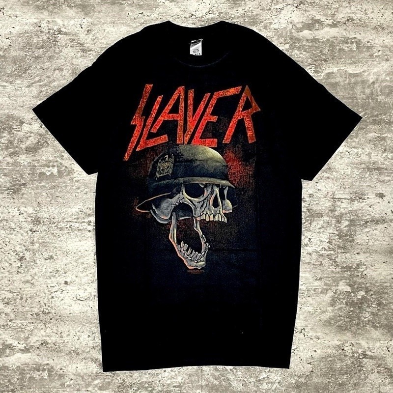 Slayer - Hellmitt T shirt BAND Cotton Combed 24s THICK