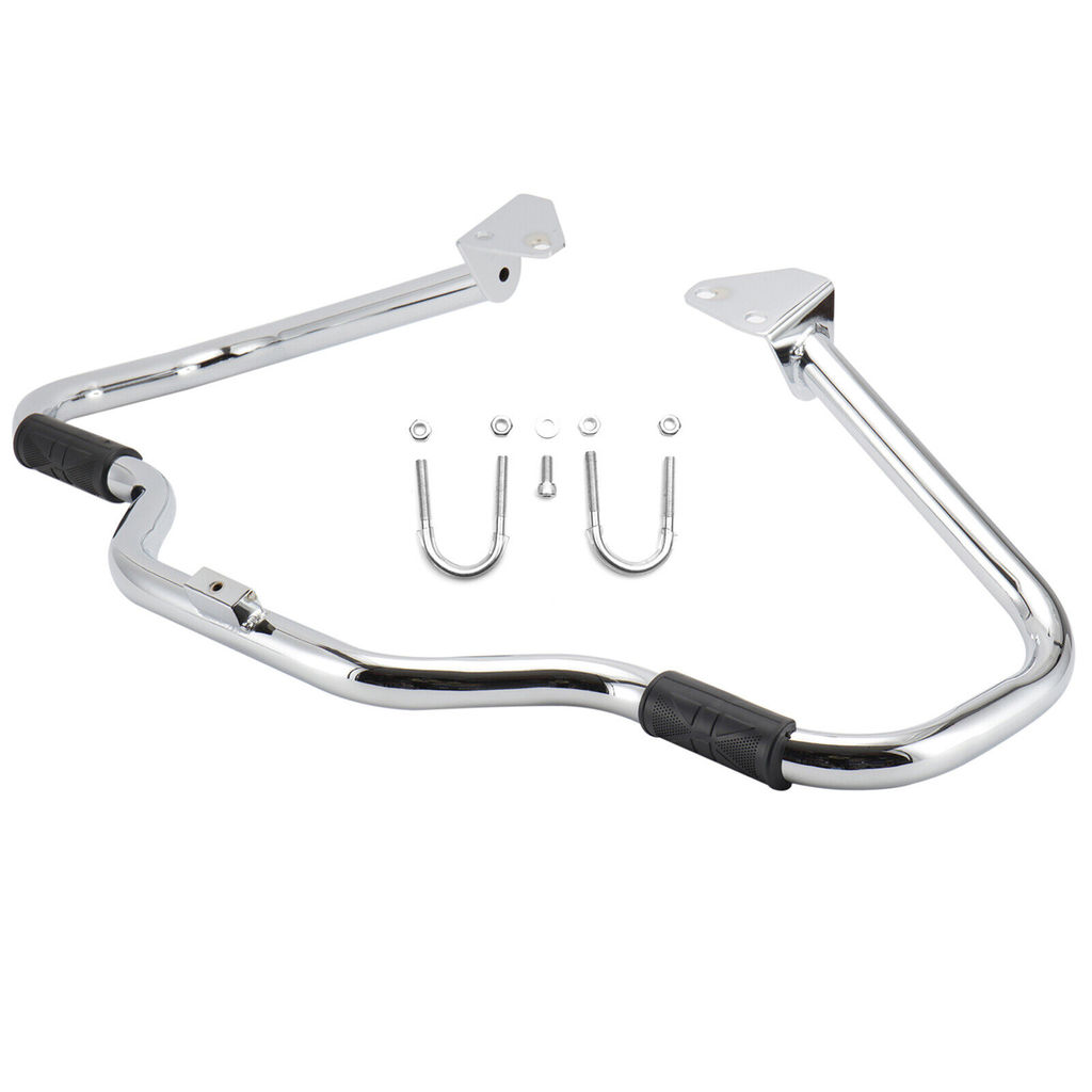 Premium-Motorcycle Solid Steel Front Moustache Crash Bar Engine Guard สําหรับ Harley Davidson Dyna 2
