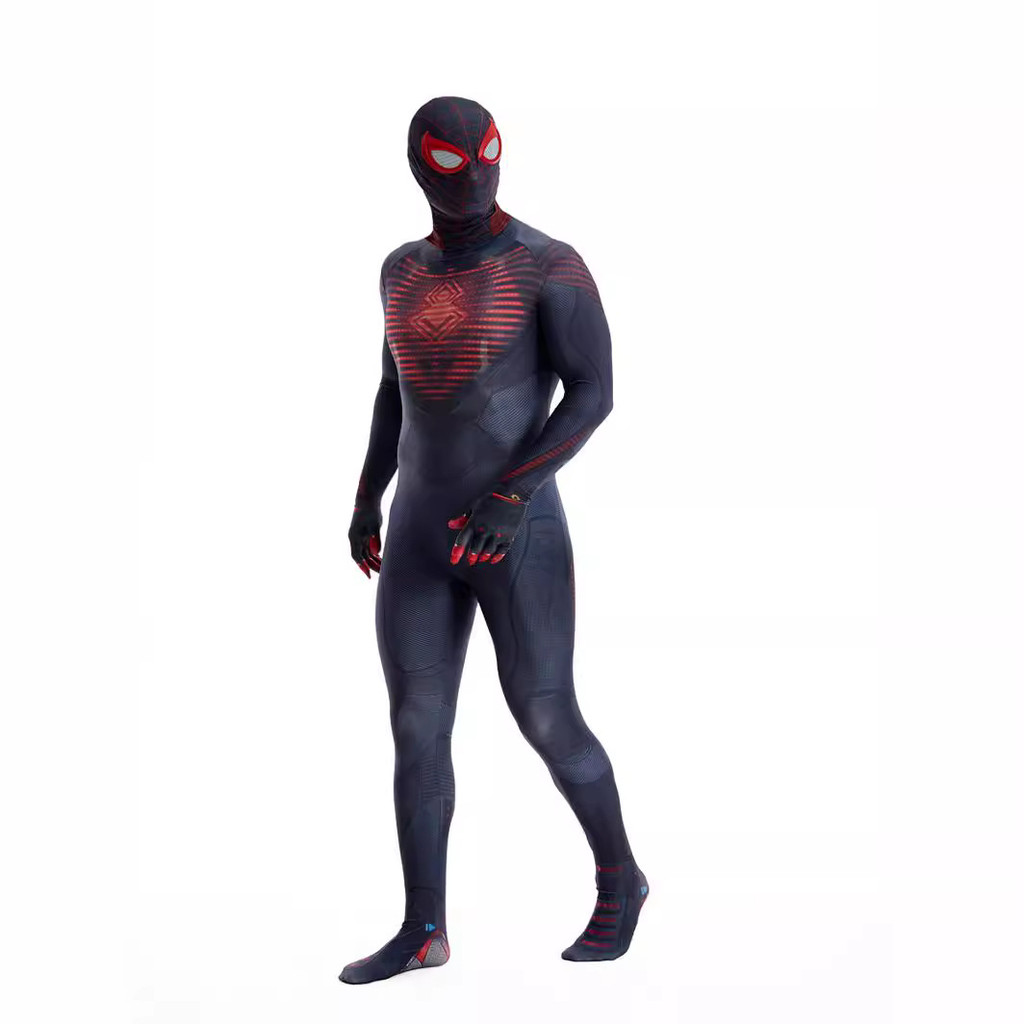 PS5 Miles Morales Spider-Man 2020 PS5 Miles Morales Spider-Man Spider-Man เสื้อผ้า