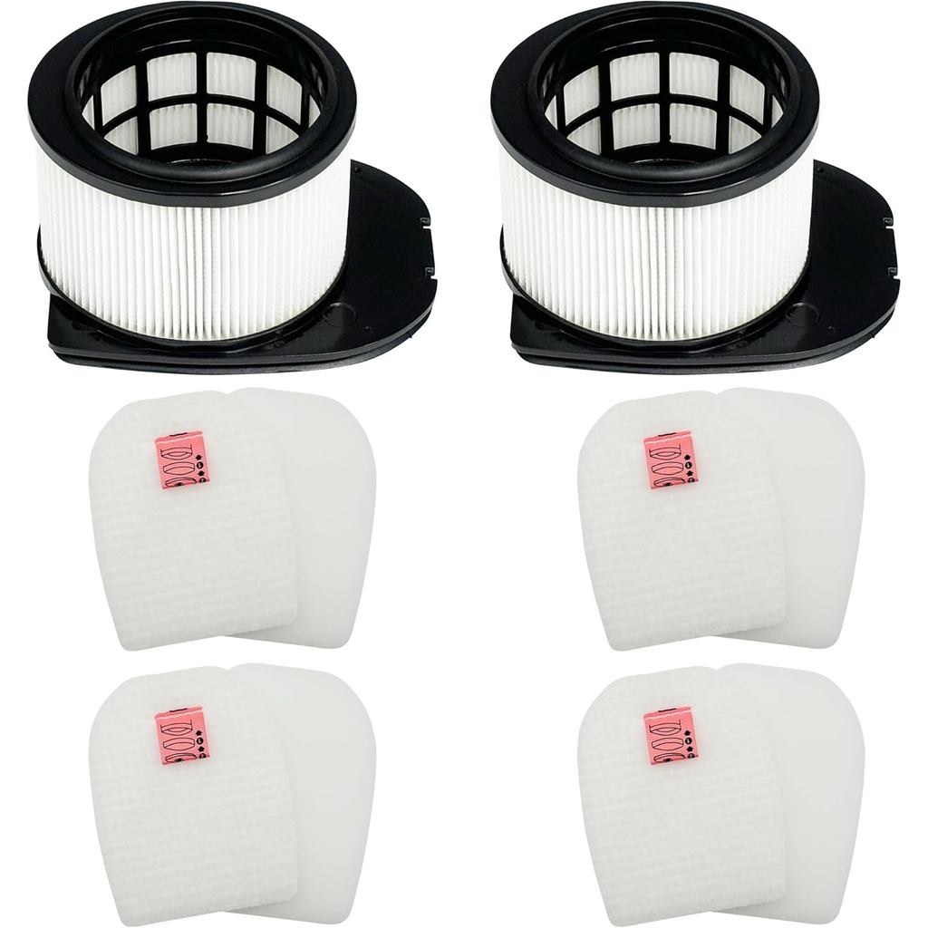 IZ862H ชุดกรอง 6 ชิ้นสําหรับสูญญากาศ Shark Stratos, IZ562H, IZ540H | เข้ากันได้กับ UZ565H, IZ840, IZ