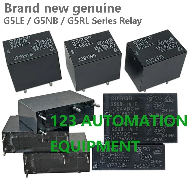 10PCS ของแท้ใหม่ Omron G5LE-14 G5NB-1A-E G5RL-1A-E G5RL-1-E Miniature Power Relay 5VDC 12VDC 24VDC