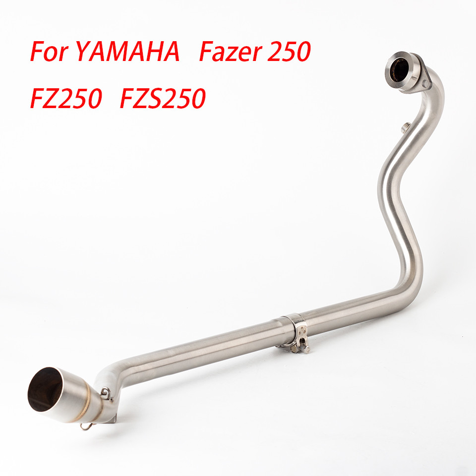Fit สําหรับ Yamaha FZ250 FZS250 FZS FZ Fazer 250 รถจักรยานยนต์ไอเสีย header link ท่อดัดแปลงท่อไอเสีย