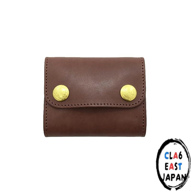 Redmoon Compact Mini Wallet - Easy to Use Unisex Genuine Leather Cowhide THW03-TW(SCB)