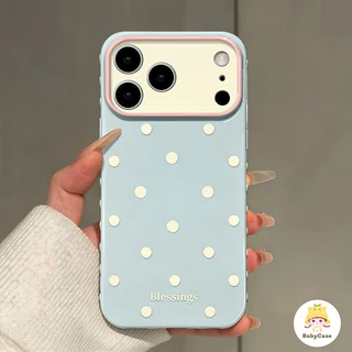 กรณีโทรศัพท์มือถือที่มีจุดคลื่นสีที่แตกต่างกัน เคสไอโฟน17 สำหรับ IPhone 16 7 8 15 Plus XR X XS Max Air 12 11 13 14 Pro