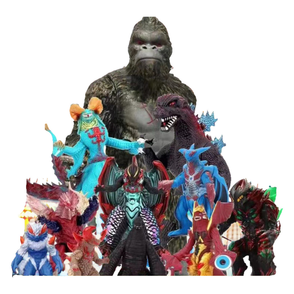 ขนาดใหญ่ยางนุ่ม Monster Ultimate Bellia Godzilla Luger Sait Yaki Orochi Stall ของเล่นขายร้อน