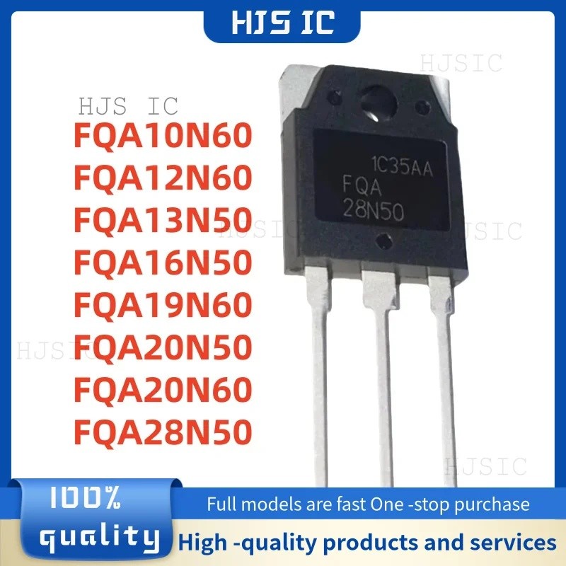 5PCS FQA10N60 FQA12N60 FQA13N50 FQA16N50 FQA19N60 FQA28N50 FQA20N50 FQA ถึง-3P ขายส่ง Field Effect ท