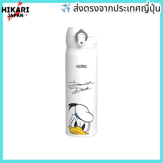จากประเทศญี่ปุ่น✈ Thermos Water Bottle, Vacuum-Insulated Travel Mug, 500ml, Disney characters, Light