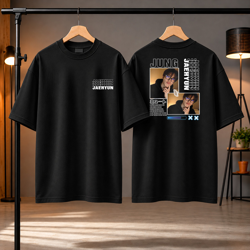 JUNG JAEHYUN เสื้อยืดโหลด DTF ออกแบบสําหรับผู้ชายและผู้หญิง Tc Cotton 30s