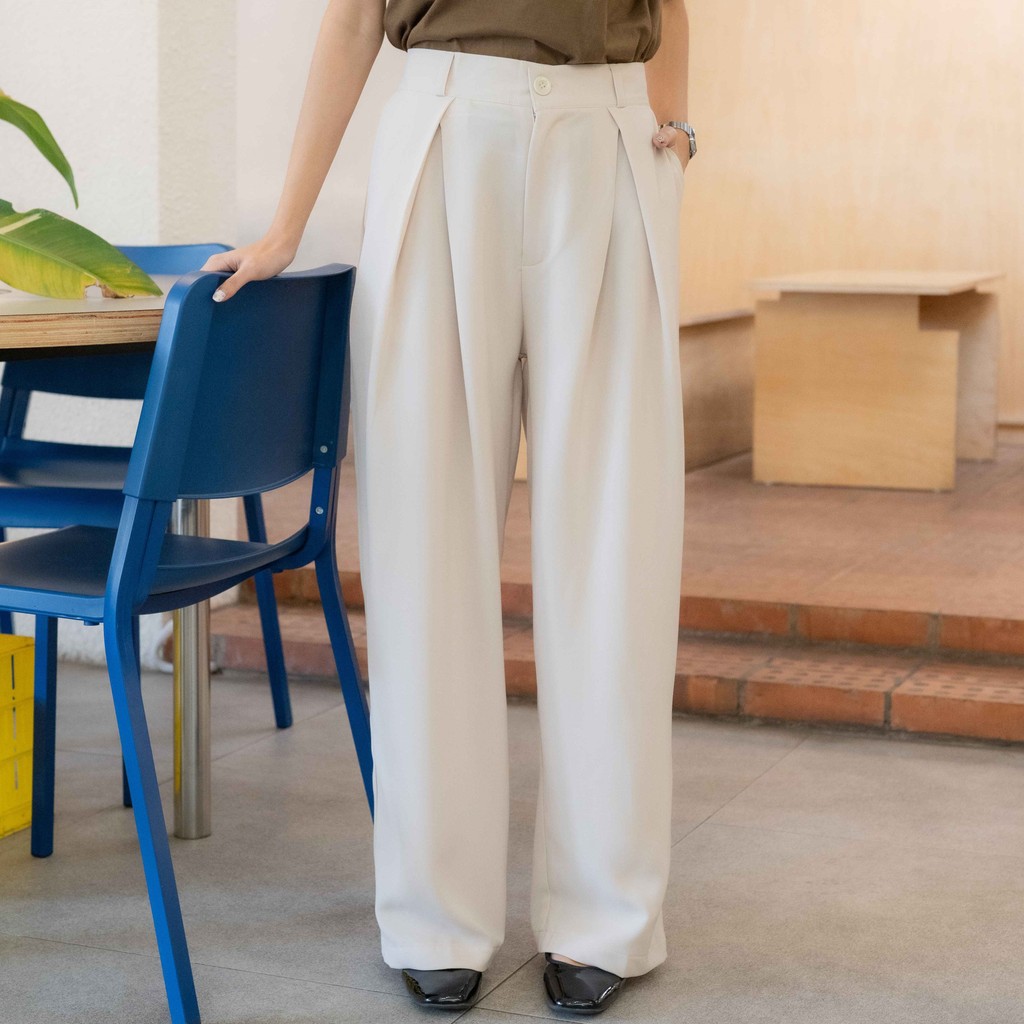 Hosofshopaholic - FUYUKI PANTS - กางเกง - ยาว - กางเกงทํางาน