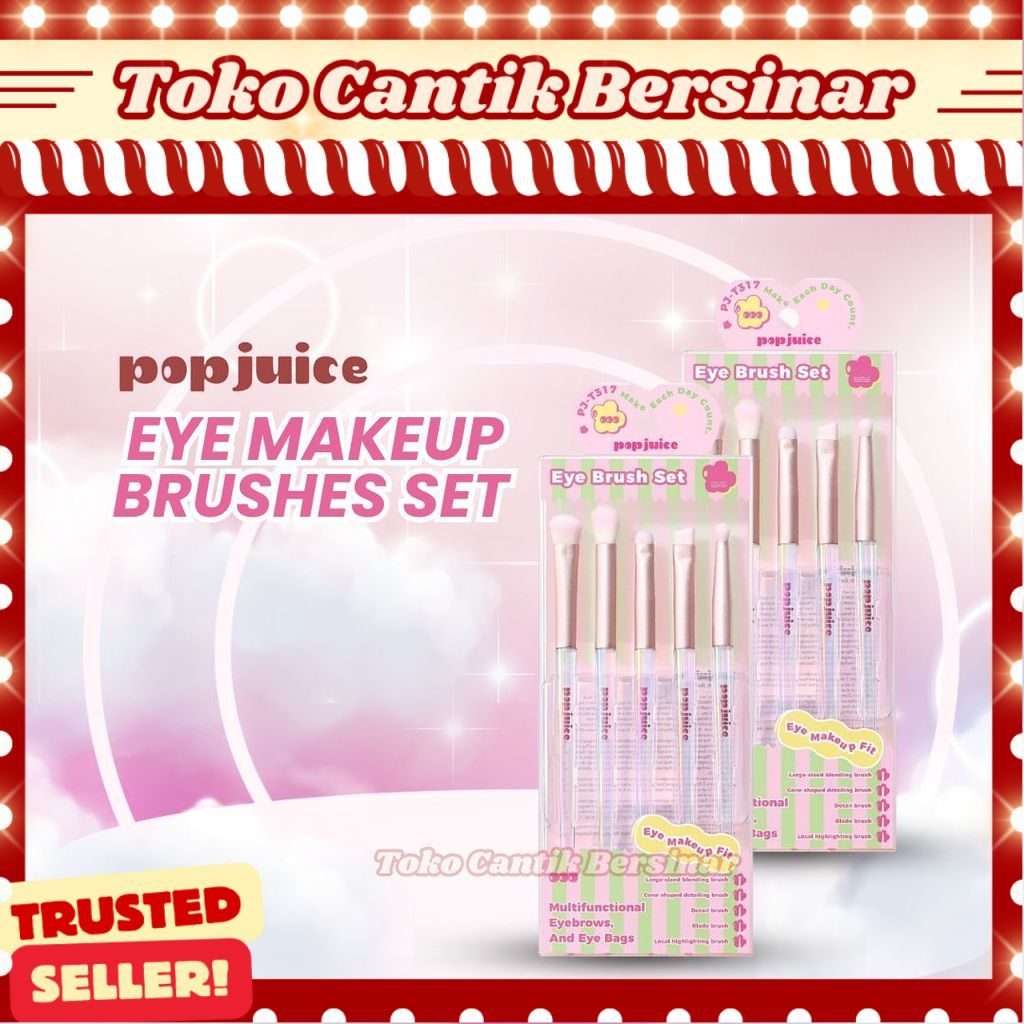 ชุดแปรงแต่งหน้าตา POPJUICE