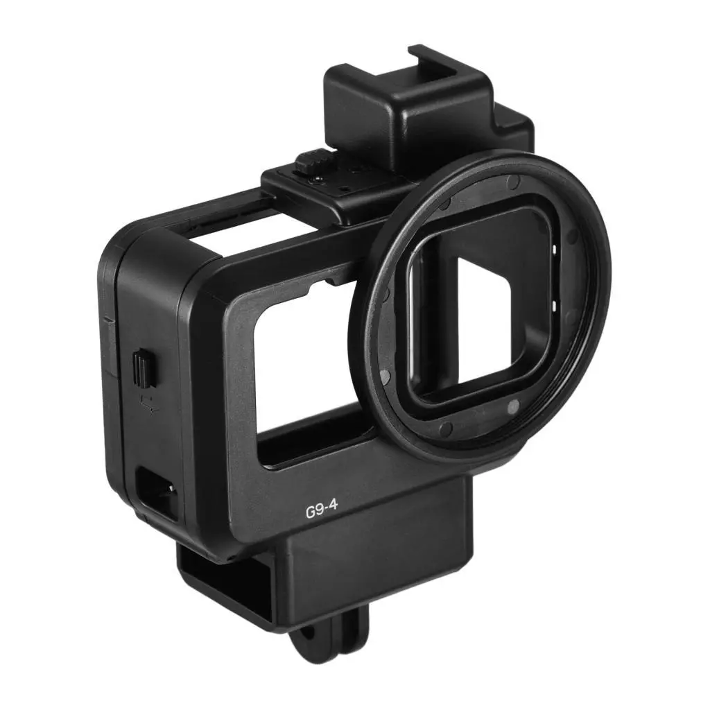 Snakerrun G9-4 กรงวิดีโอ กล้อง GoPro Hero 9 พร้อม Dual Cold Shoe Mount thumbnail 7