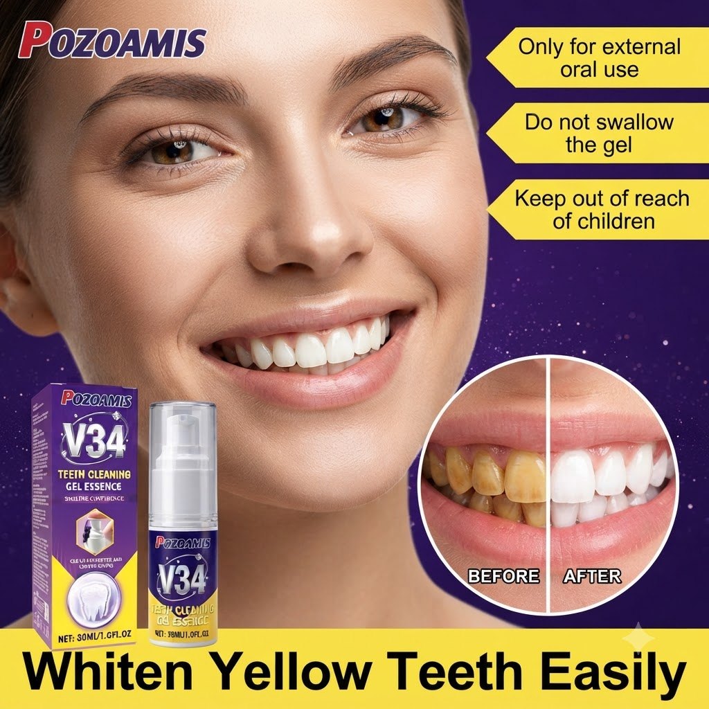 Mild Oral Care V34 สีม่วงเจล Colour Corrector สําหรับฟันธรรมชาติ Tone Up
