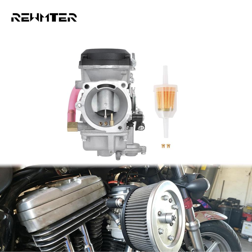รถจักรยานยนต์ CV40-1 คาร์บูเรเตอร์สําหรับ Harley Dyna FXR FXD 1988-2016 Softail 1988-2017