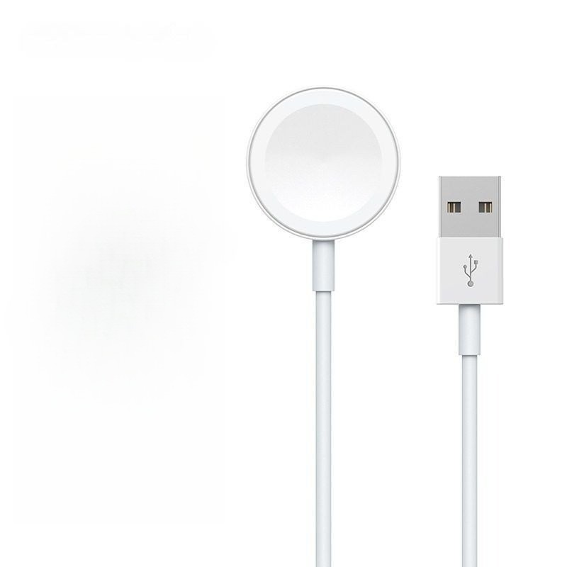 เข้ากันได้กับ Apple Watch Series 11/10/9/8, สายชาร์จ USB สําหรับถ่ายโอนข้อมูล