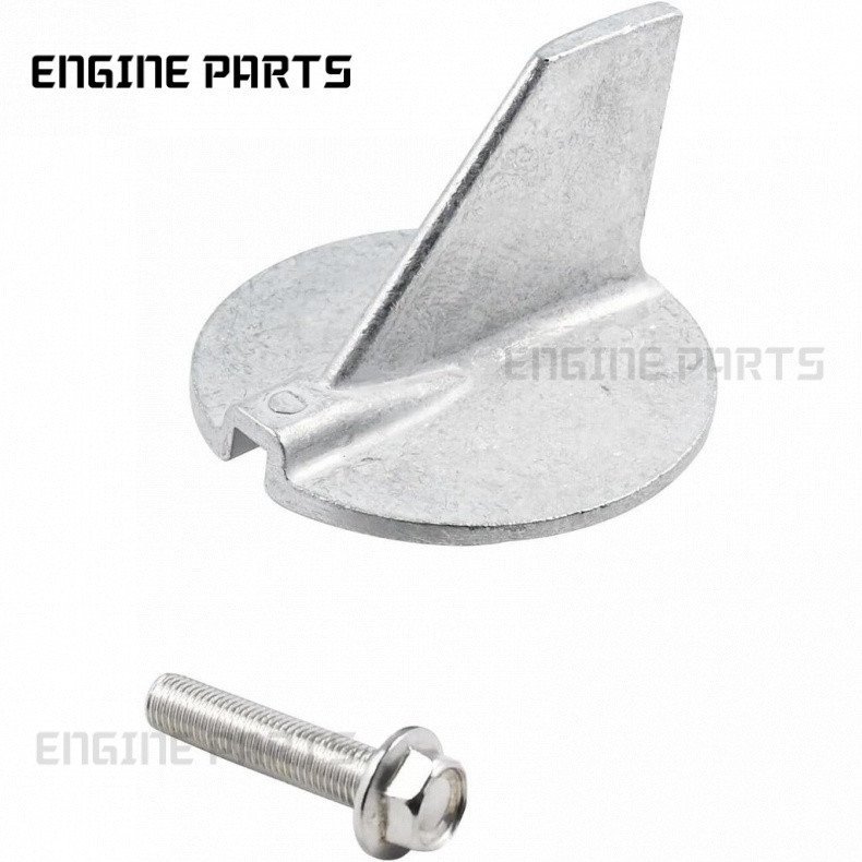 6E5-4537-01 เรือมอเตอร์ Tab Trim Anode สําหรับ Yamaha 75H-130HP เครื่องยนต์นอกเรือ 3S0J
