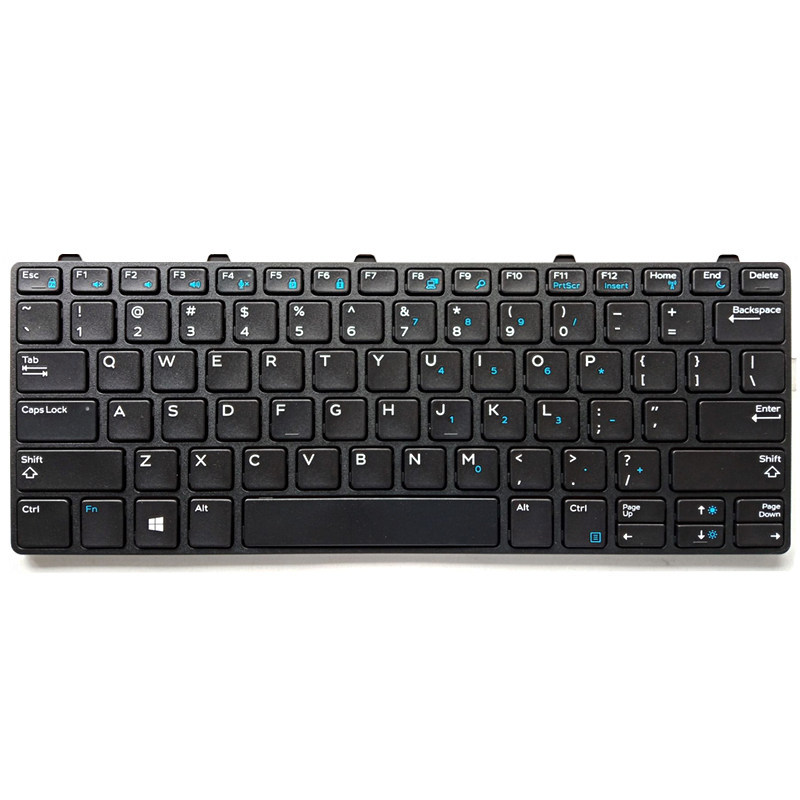 ใช้ได้กับ Dell Dell Latitude 3180 3189 3190 3300 3310 3380 แป้นพิมพ์ P26T